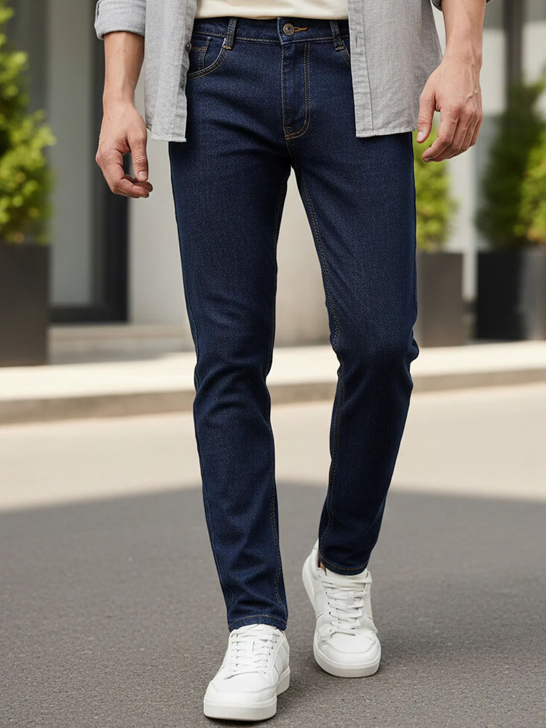 Slim Men Blue Jeans