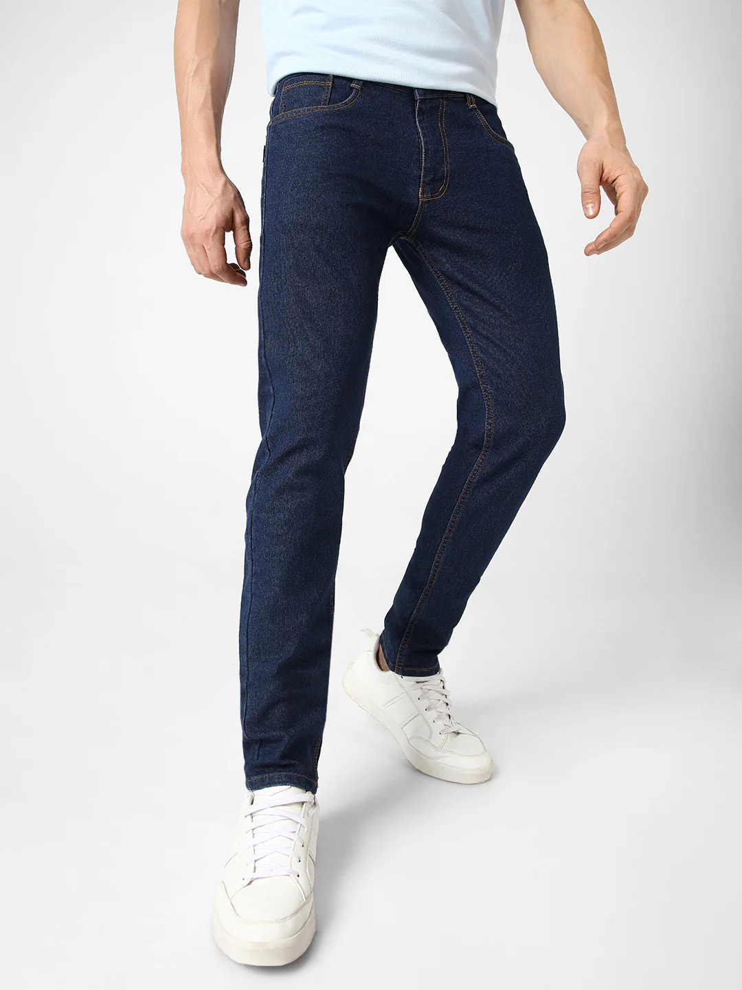 Slim Men Blue Jeans - Image 2