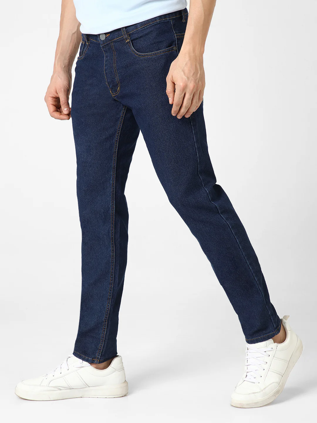 Slim Men Blue Jeans - Image 3
