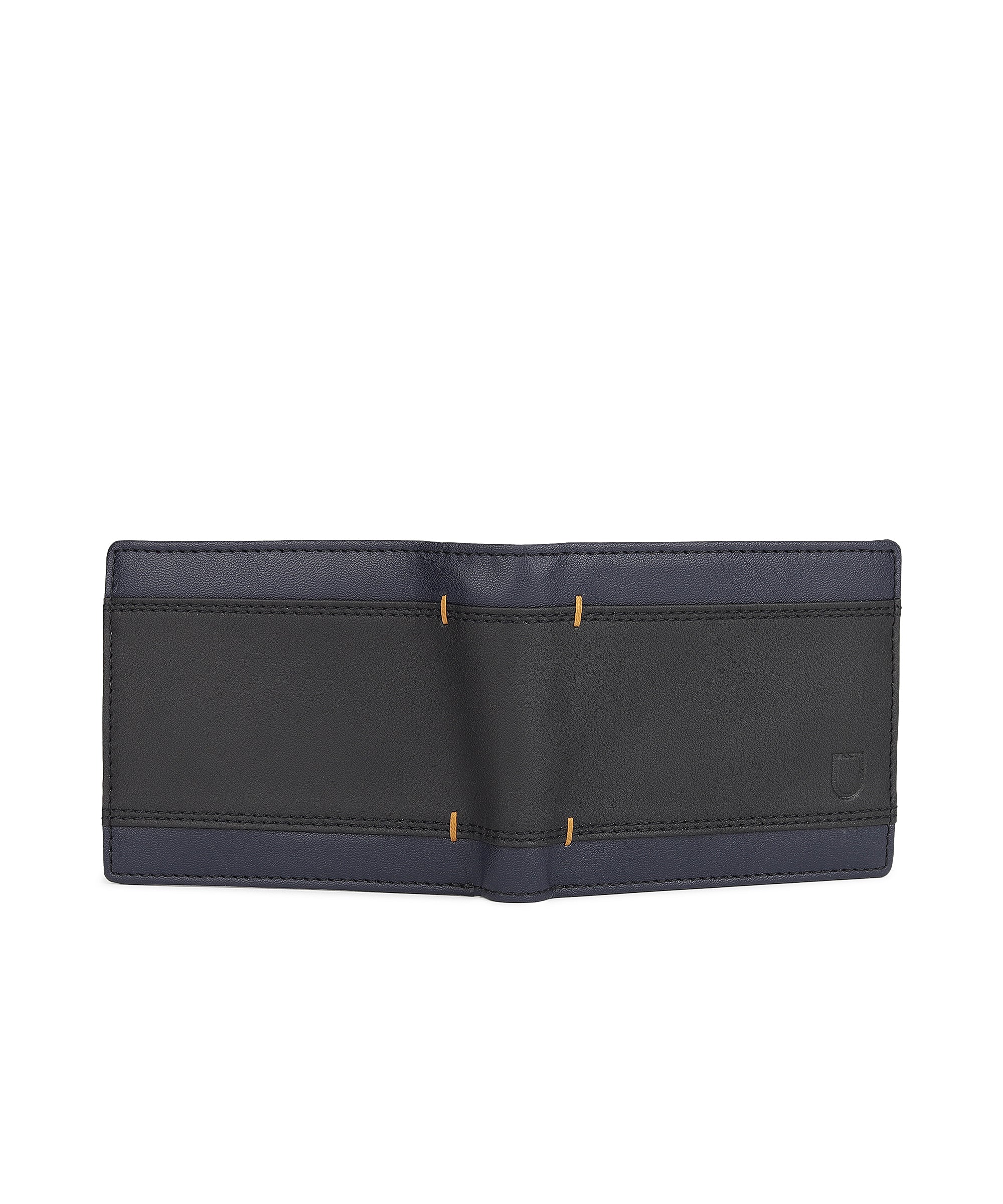 Urbano Fashion Men's Black, Blue Casual, Formal Leather Wallet-6 Card Slots - Image 5