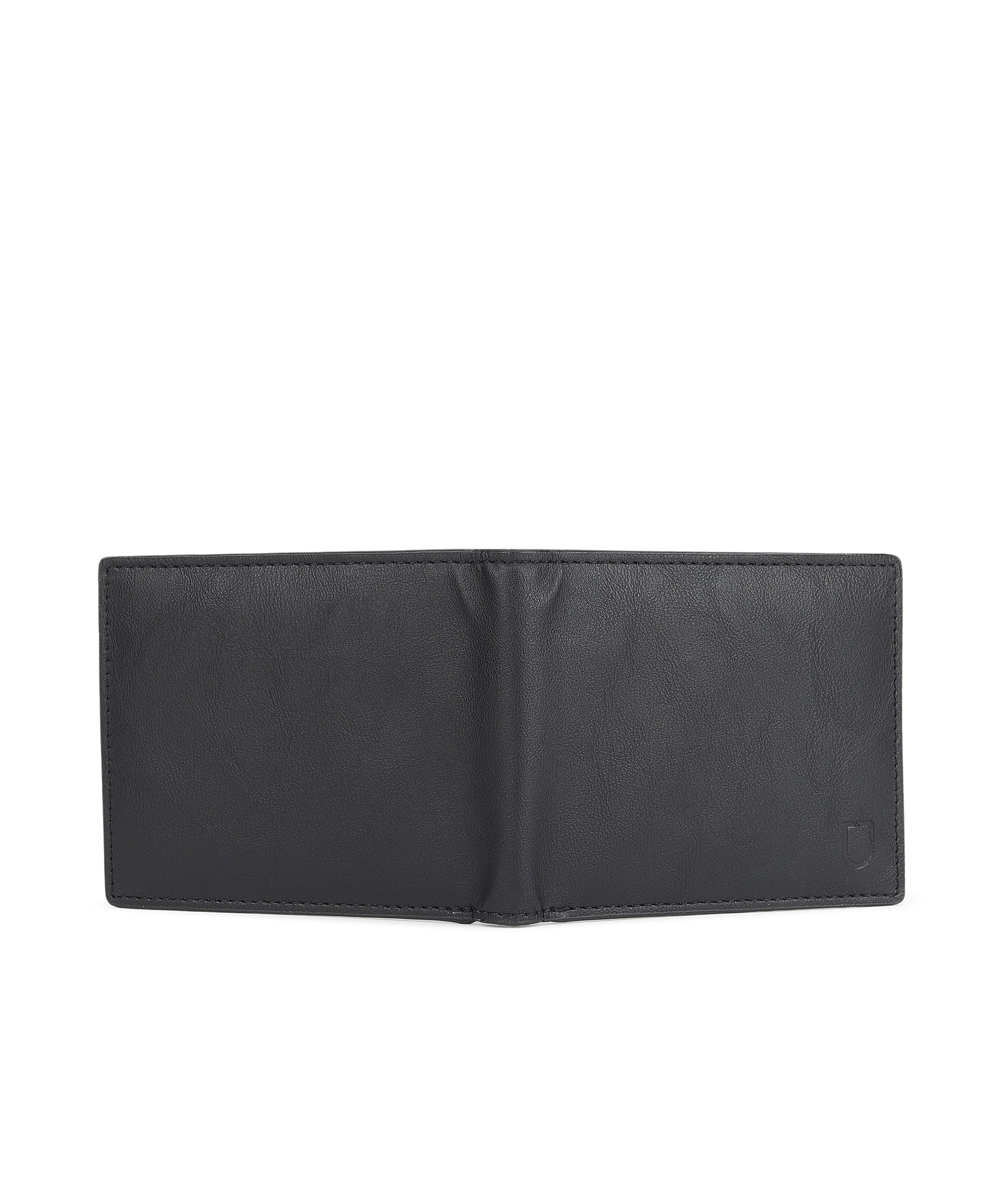 Urbano Fashion Men's Black Casual, Formal Leather Wallet-6 Card Slots - Image 5