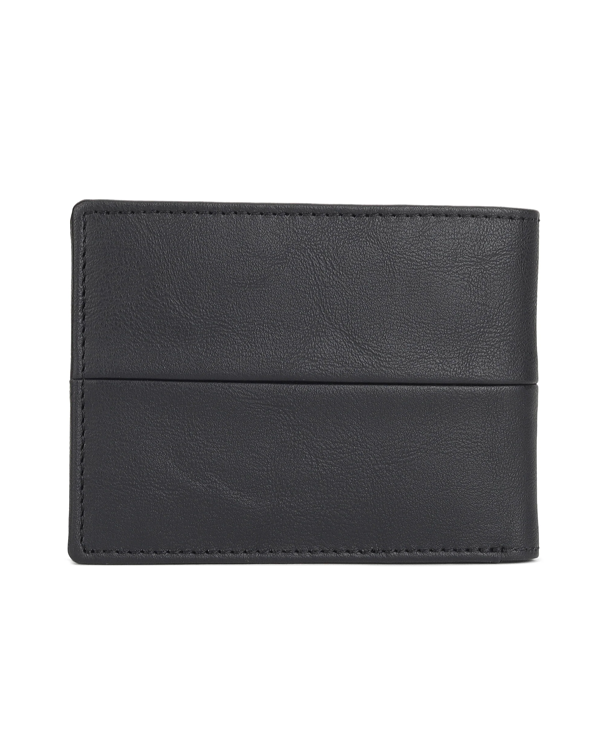 Urbano Fashion Men's Black Casual, Formal Leather Wallet-6 Card Slots - Image 3