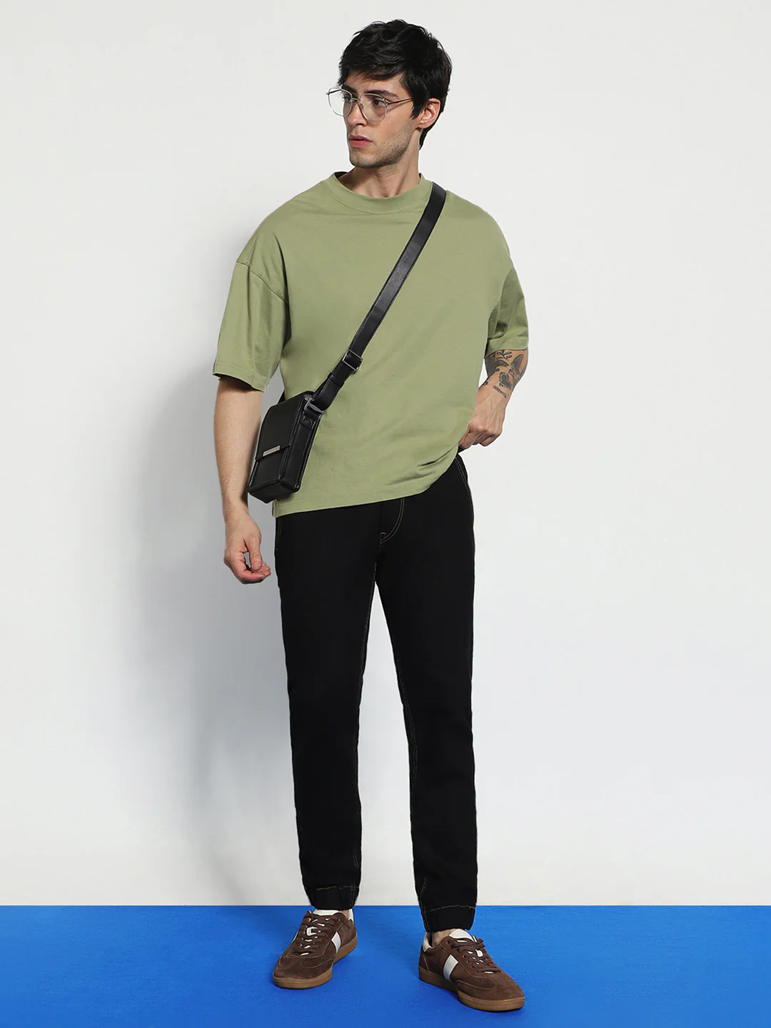 Men's Black Jogger Jeans Slim Fit Stretch - Image 4