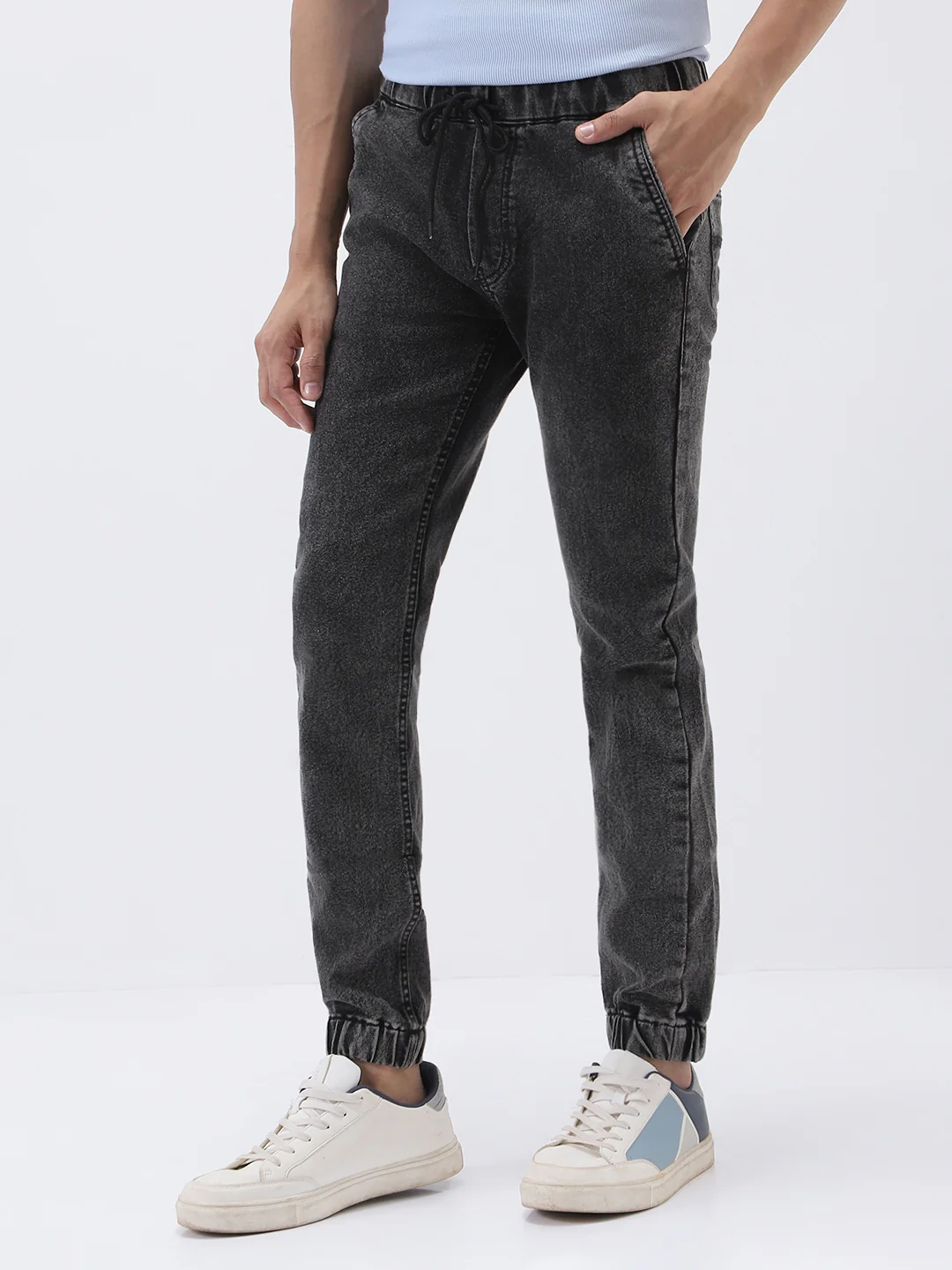 Men's Slim Fit Jogger Jeans - Image 2