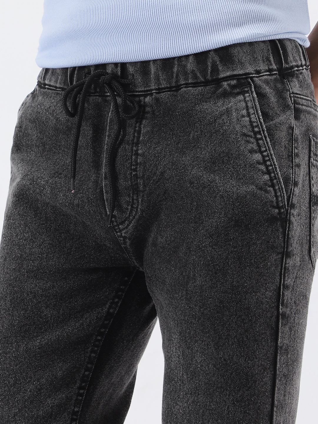 Men's Slim Fit Jogger Jeans - Image 5