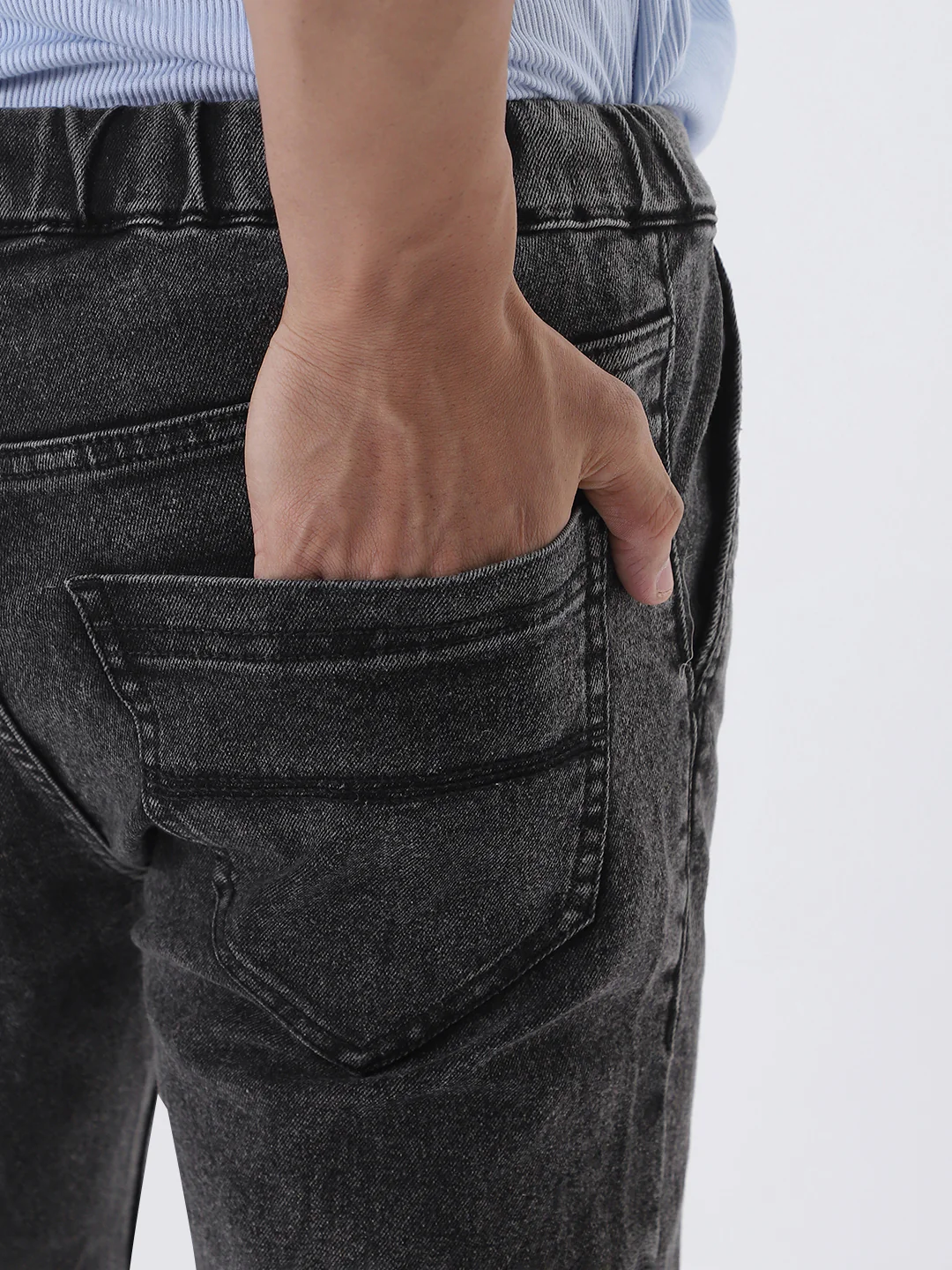 Men's Slim Fit Jogger Jeans - Image 6