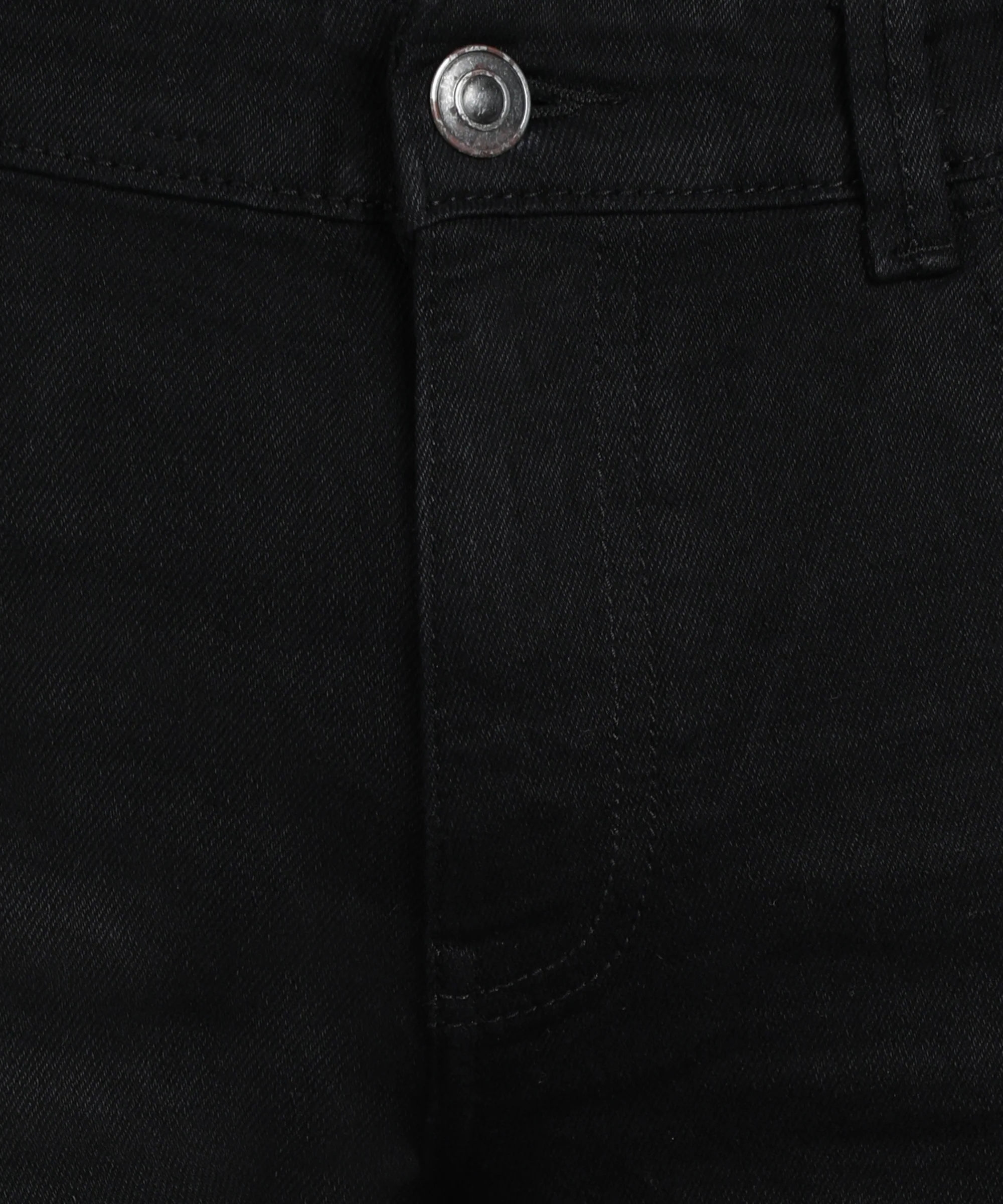 Men's Black Slim Fit Washed Jeans Stretchable - Image 6