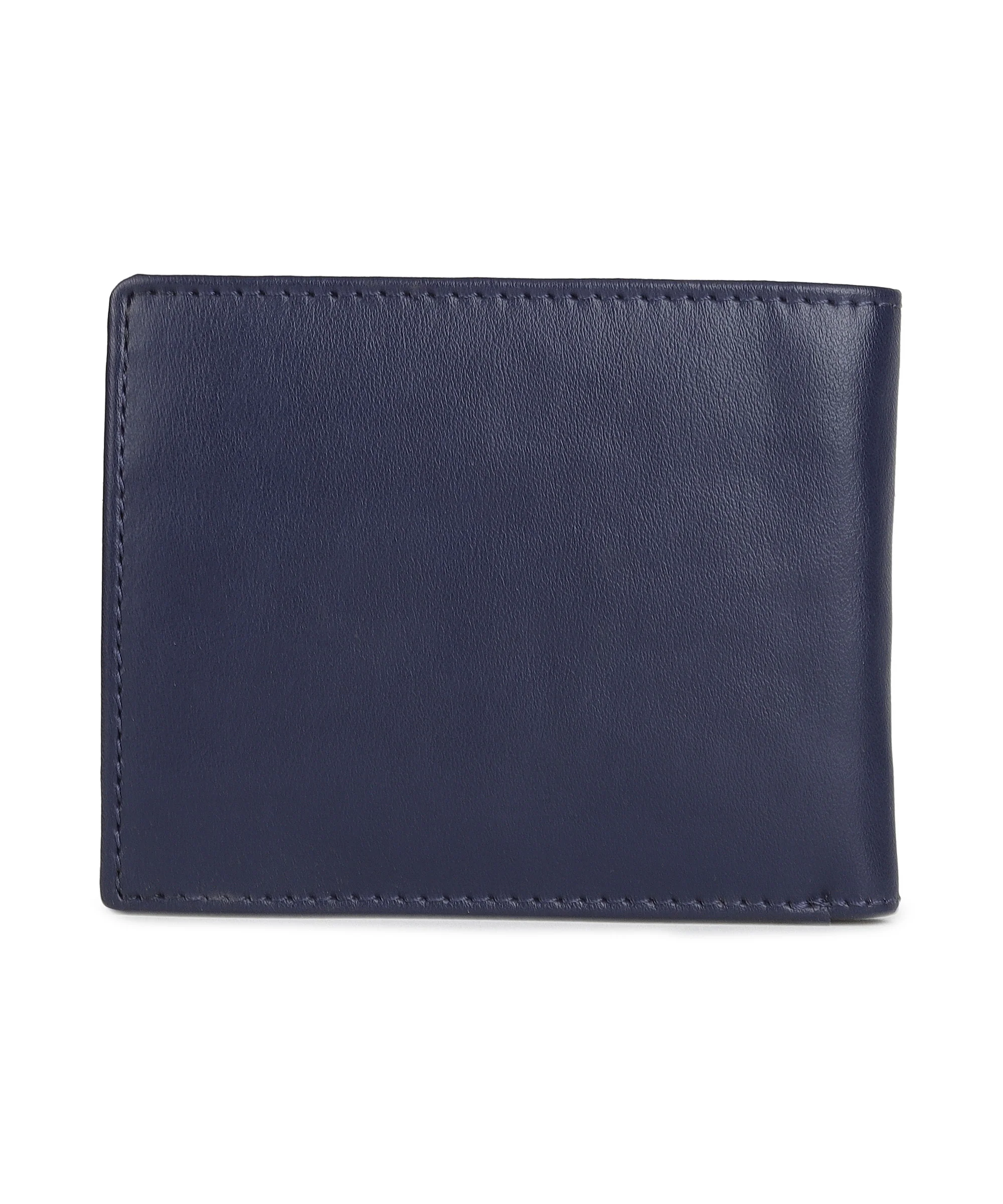 Urbano Fashion Men's Blue Casual, Formal Leather Wallet-3 Card Slots - Image 3