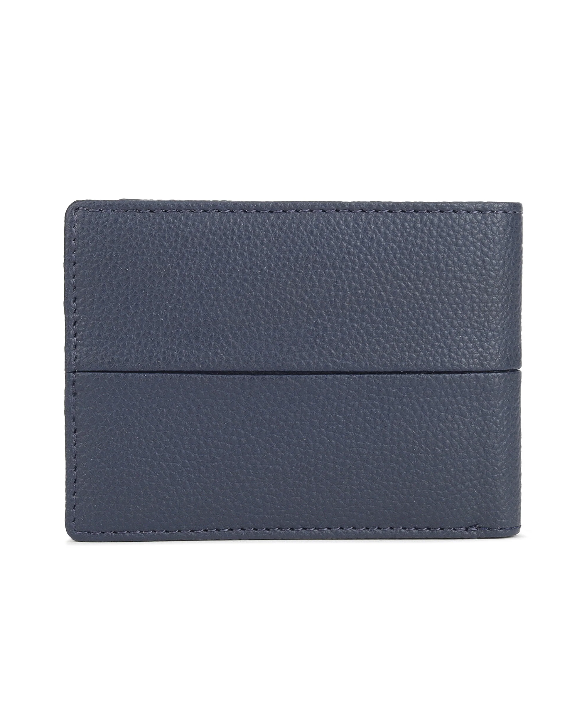 Urbano Fashion Men's Blue Casual, Formal Leather Wallet-6 Card Slots - Image 3