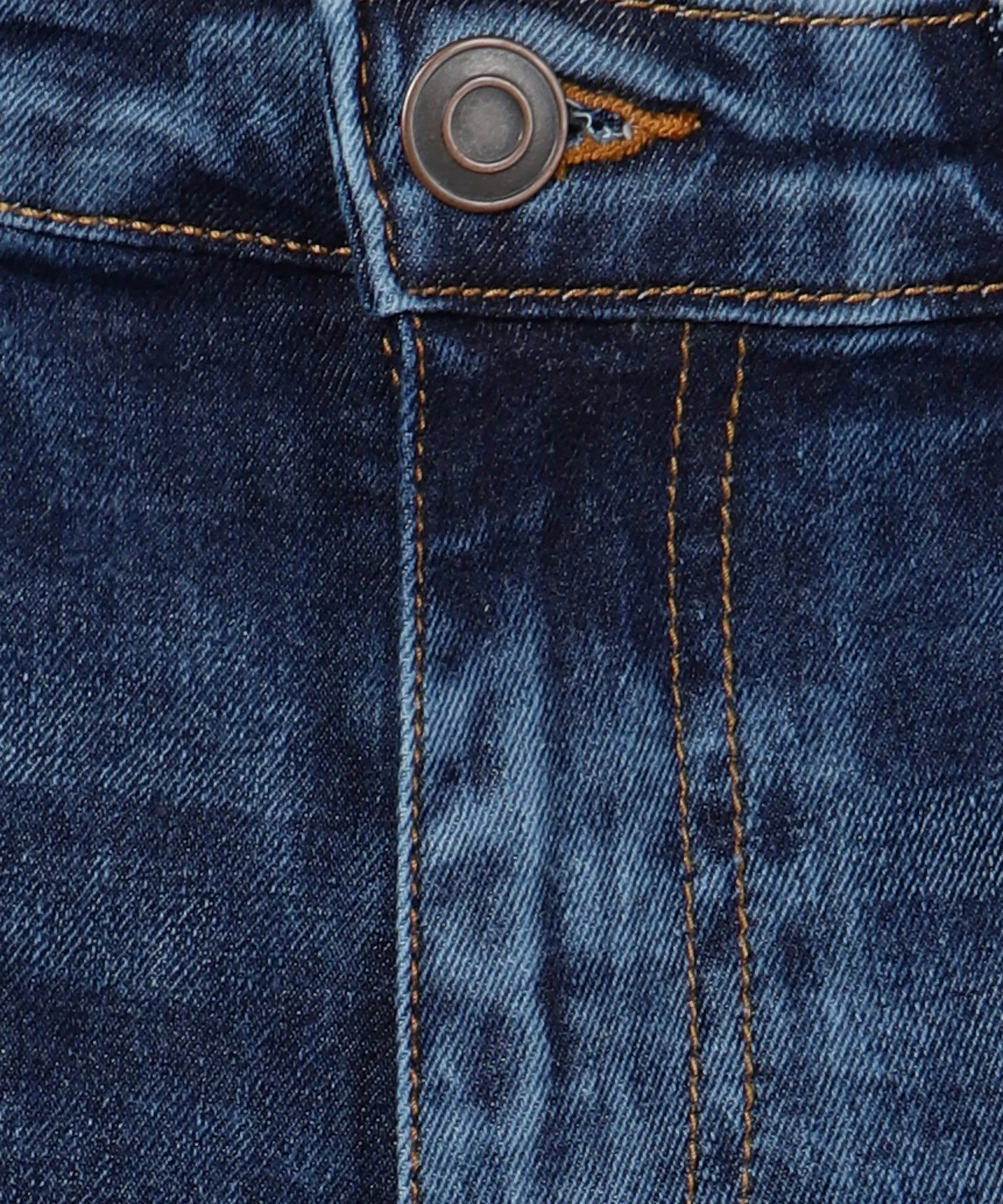 Men's Blue Skinny Fit Washed Jeans Stretchable - Image 11