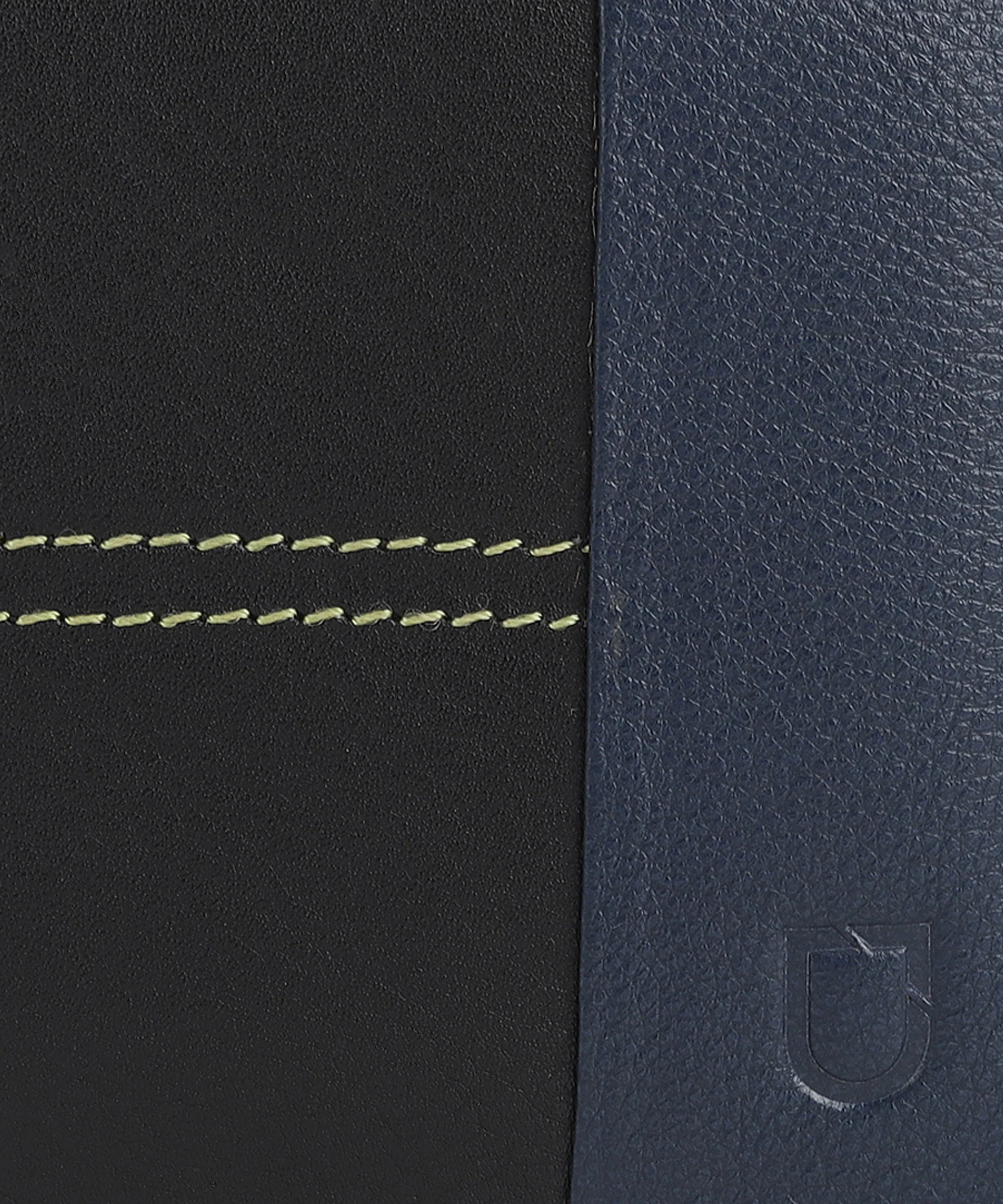 Urbano Fashion Men's Casual, Formal Black, Blue Genuine Leather Wallet-8 Card Slots - Image 7