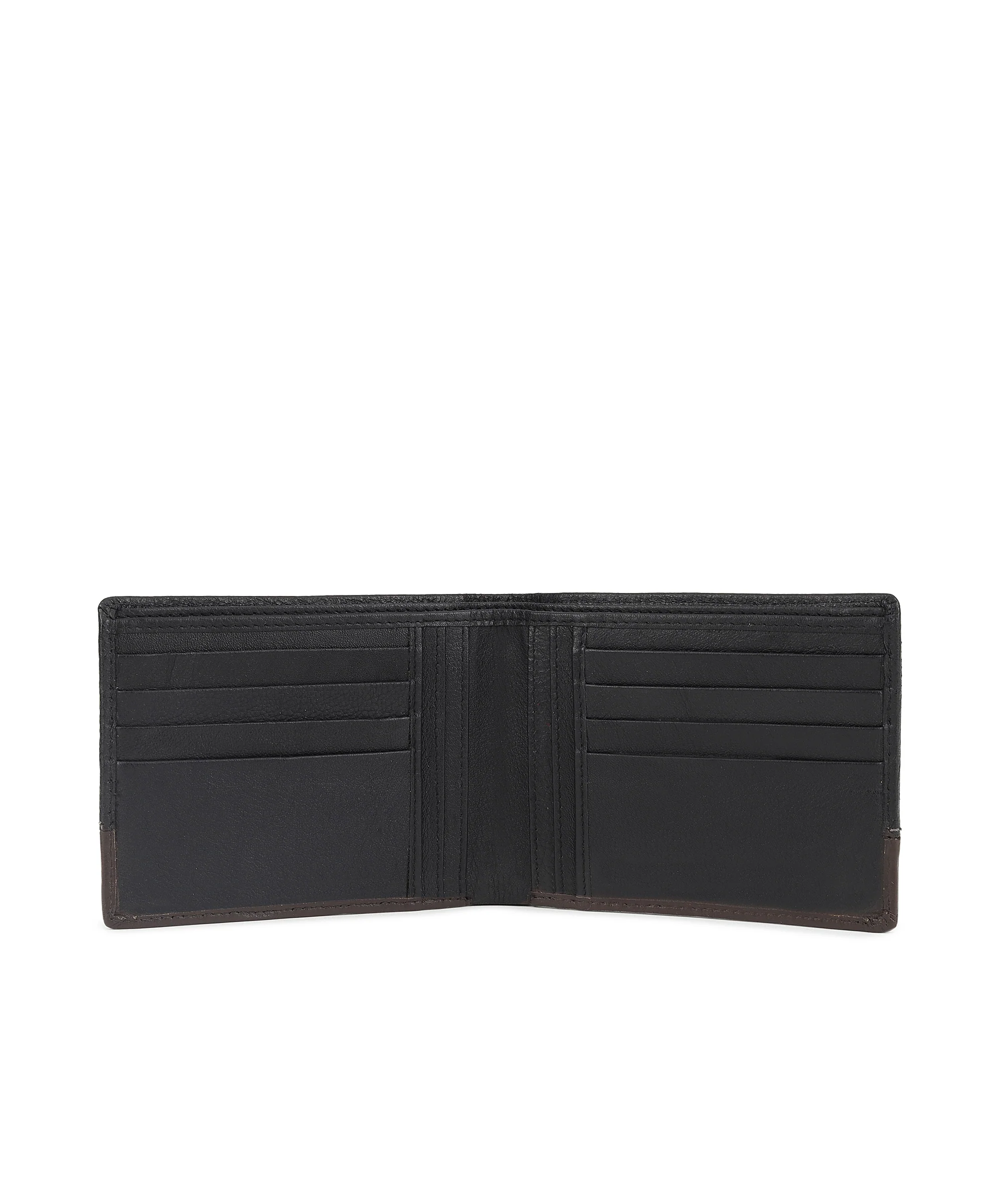 Urbano Fashion Men's Casual, Formal Black Genuine Leather Wallet -12 Card Slots - Image 3
