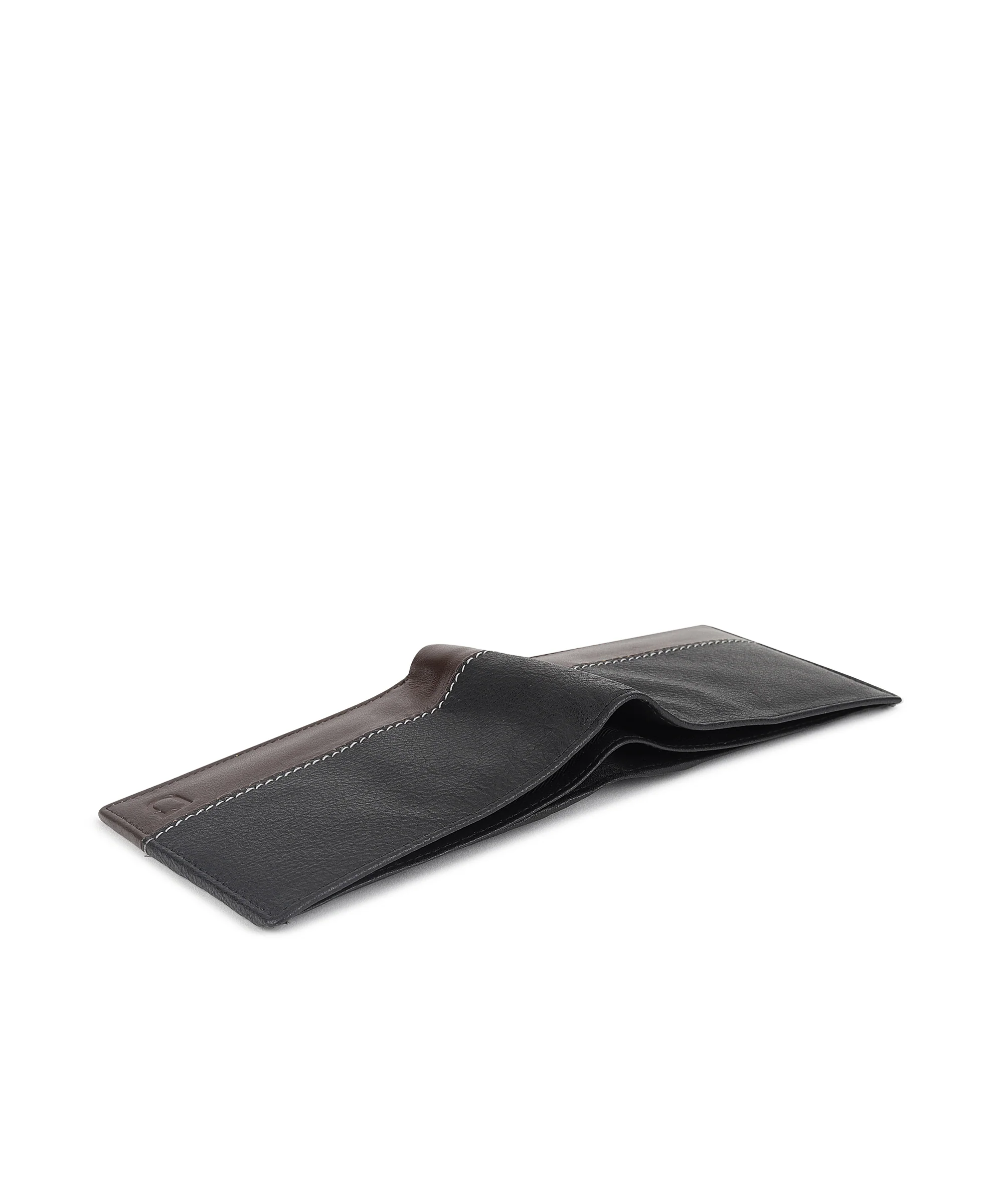 Urbano Fashion Men's Casual, Formal Black Genuine Leather Wallet -12 Card Slots - Image 6