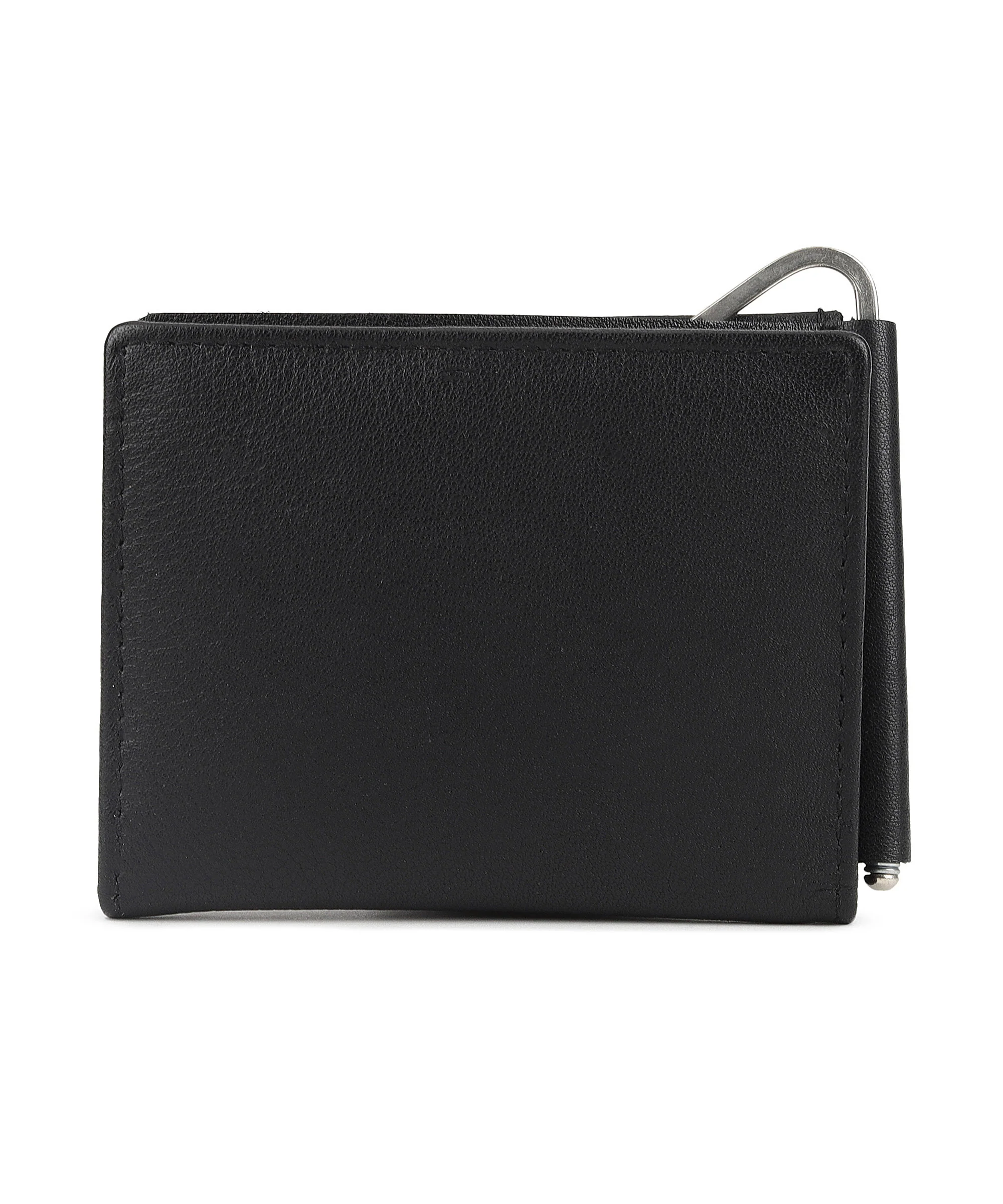 Urbano Fashion Men's Casual, Formal Black Genuine Leather Wallet-4 Card Slots - Image 3