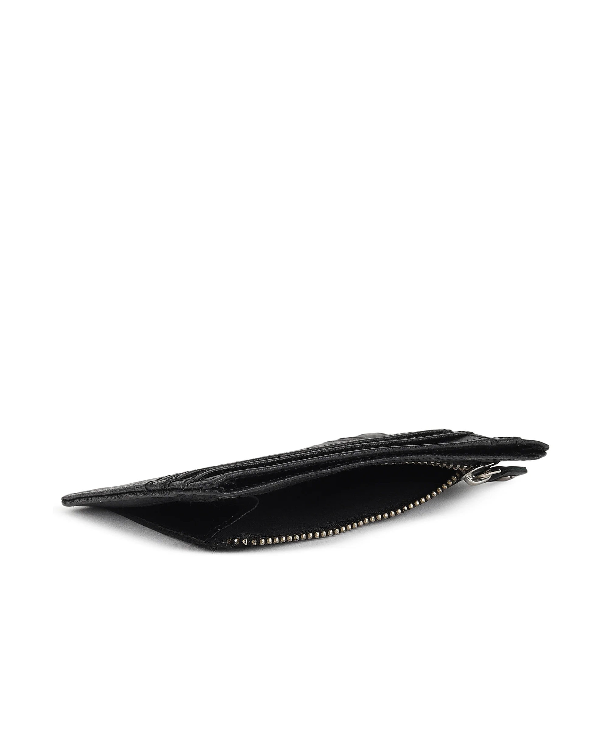 Urbano Fashion Men's Casual, Formal Black Genuine Leather Wallet-5 Card Slots - Image 6