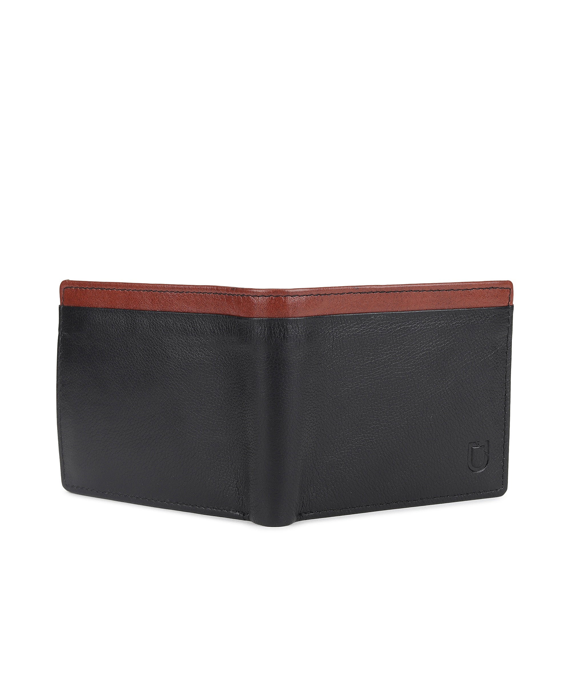 Urbano Fashion Men's Casual, Formal Black, Tan Genuine Leather Wallet-7 Card Slots - Image 4
