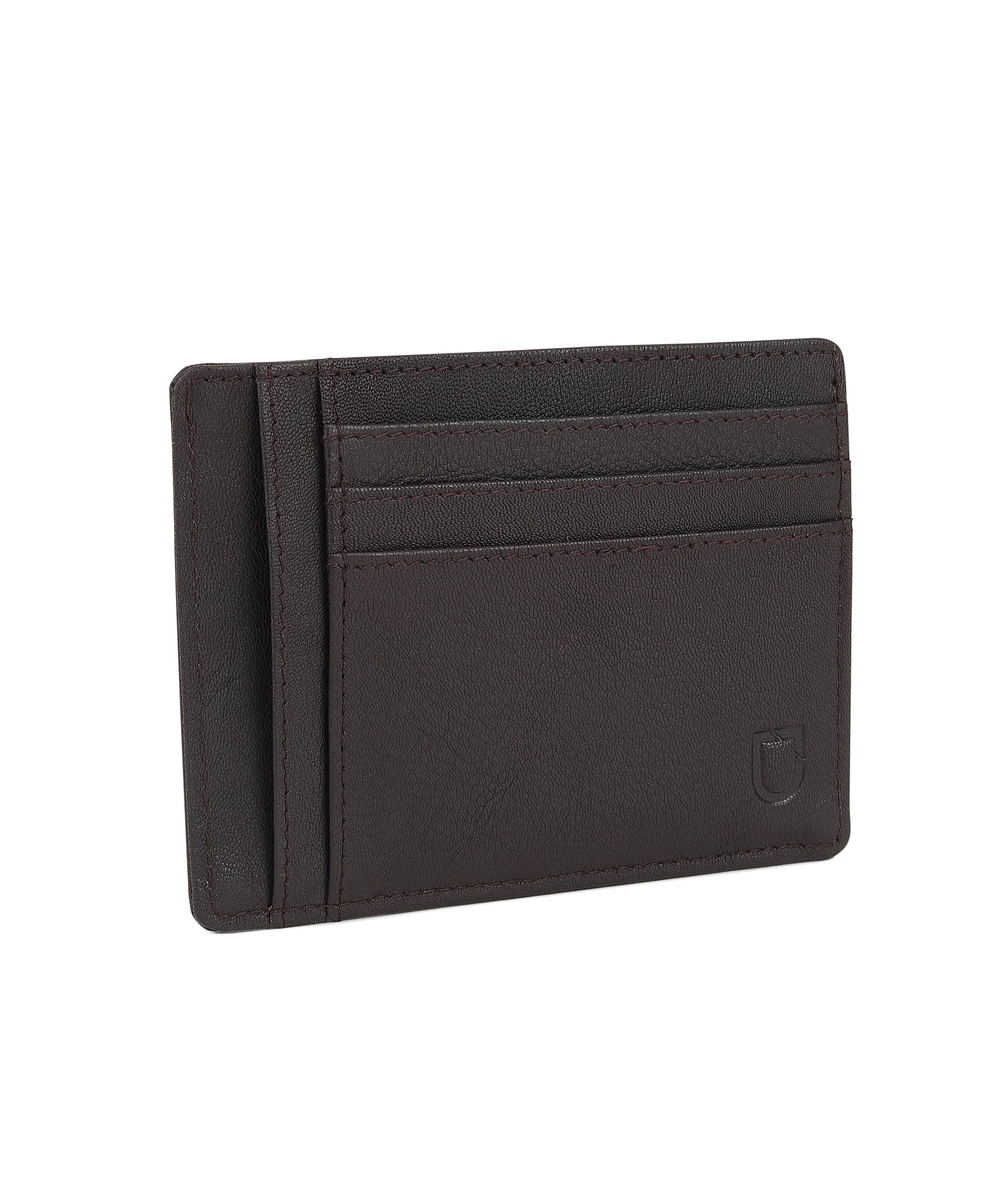 Urbano Fashion Men's Casual, Formal Brown Genuine Leather Wallet-5 Card Slots - Image 2