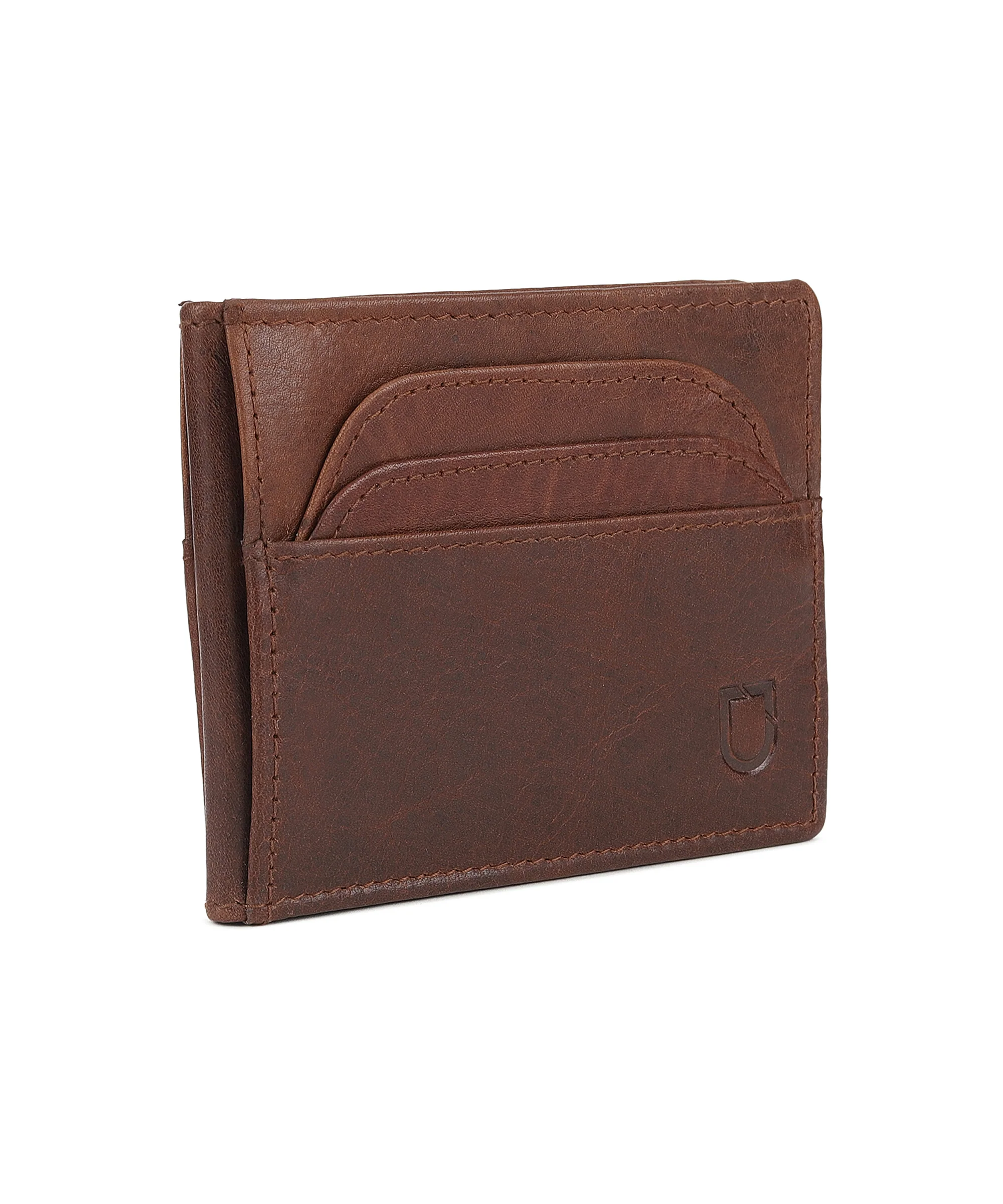 Urbano Fashion Men's Casual, Formal Brown Genuine Leather Wallet-6 Card Slots - Image 2