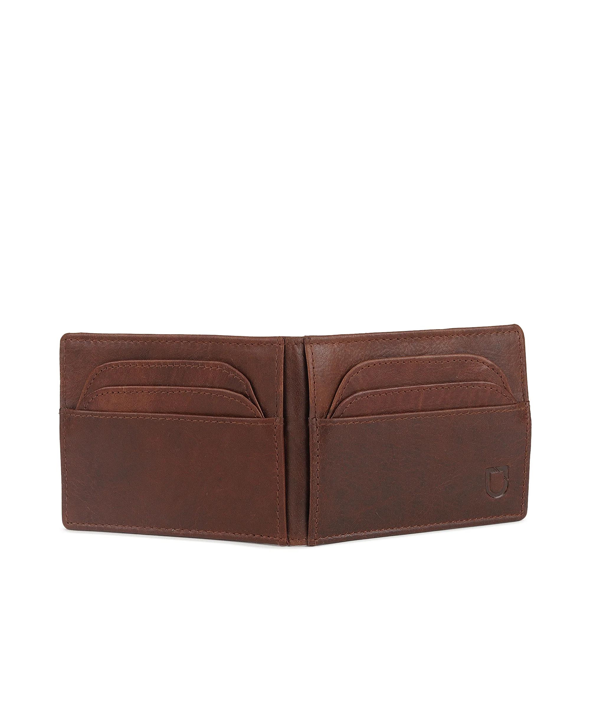 Urbano Fashion Men's Casual, Formal Brown Genuine Leather Wallet-6 Card Slots - Image 4
