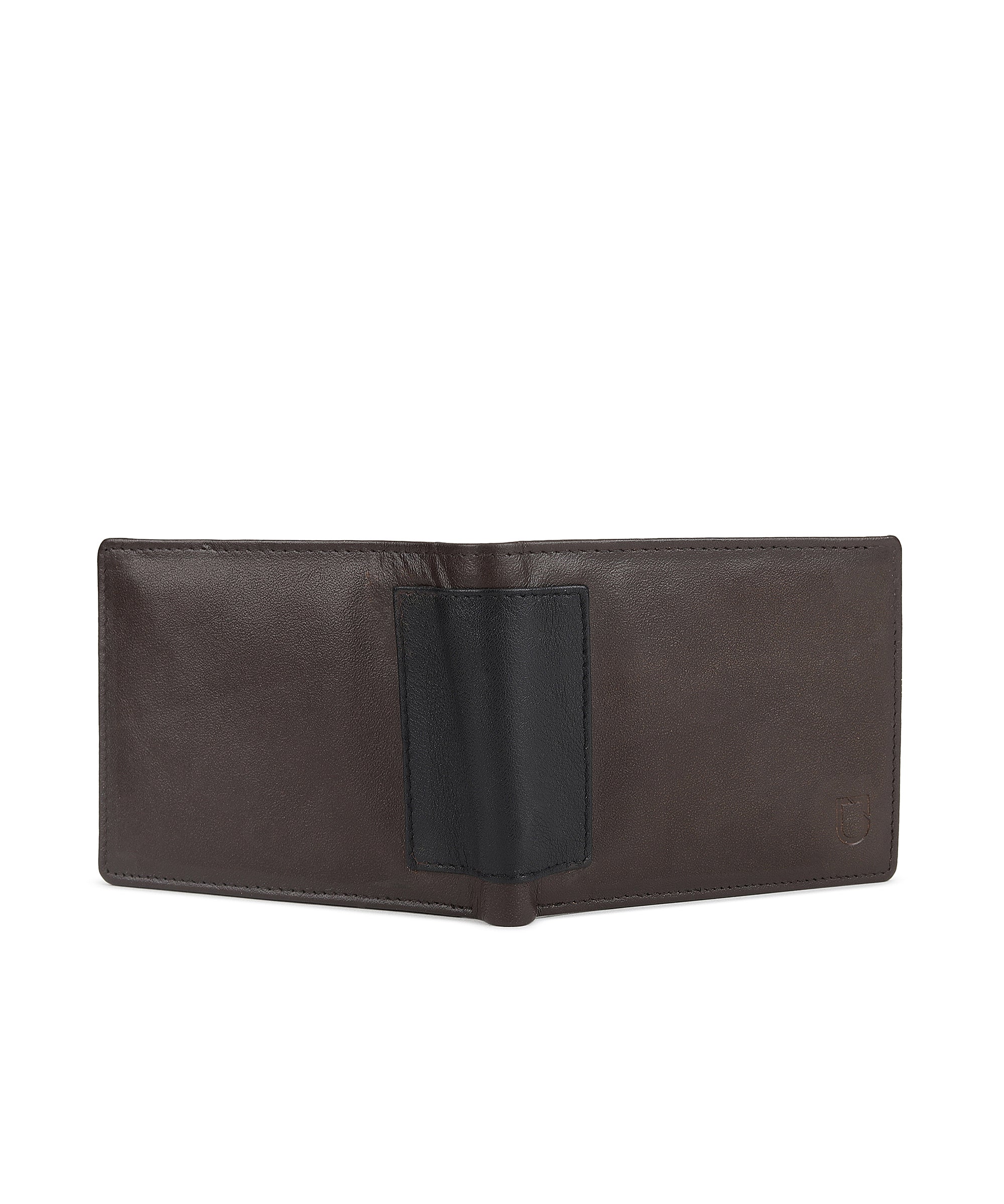 Urbano Fashion Men's Casual, Formal Brown Genuine Leather Wallet-8 Card Slots - Image 4