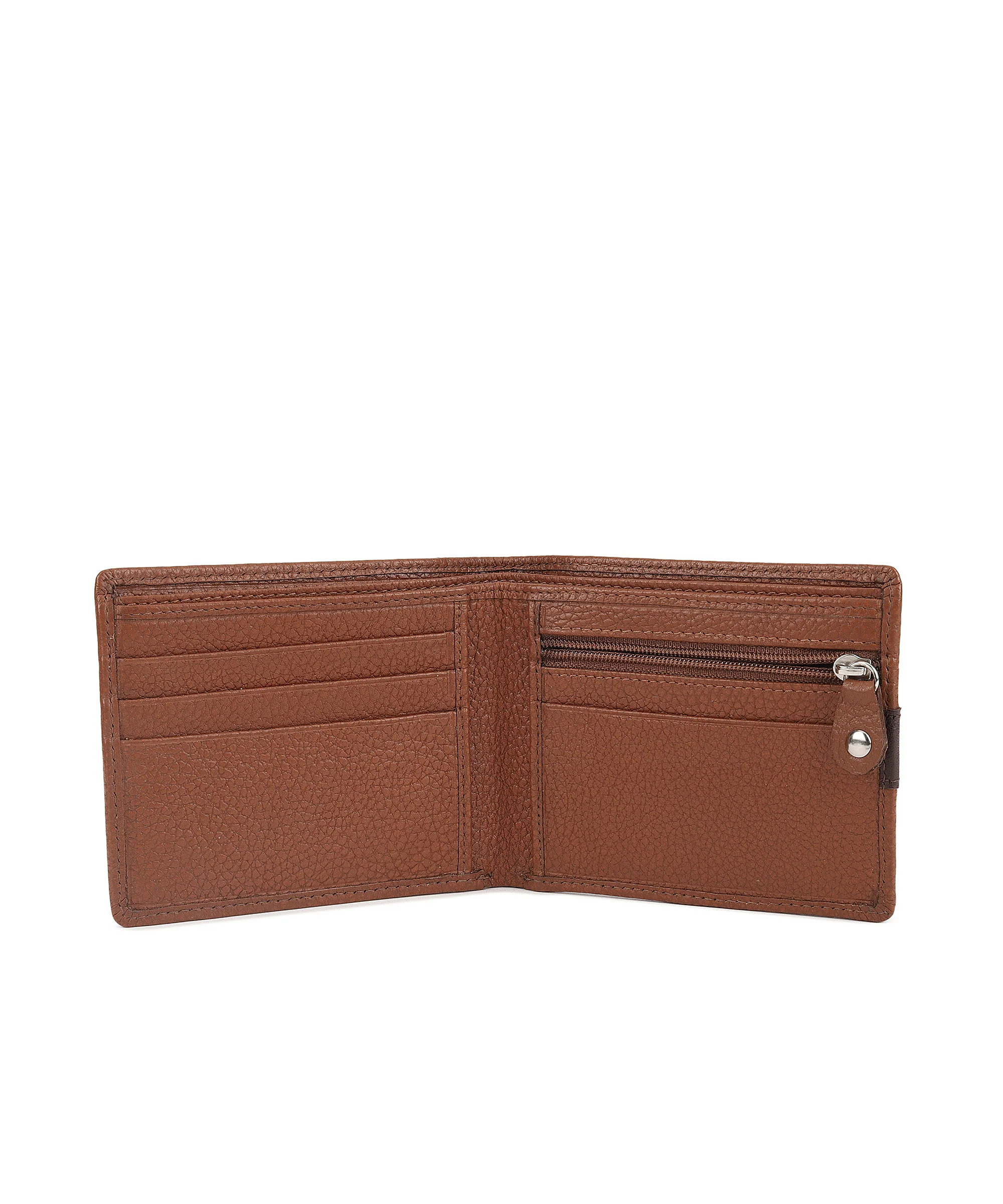 Urbano Fashion Men's Casual, Formal Tan Genuine Leather Wallet-4 Card Slots - Image 5