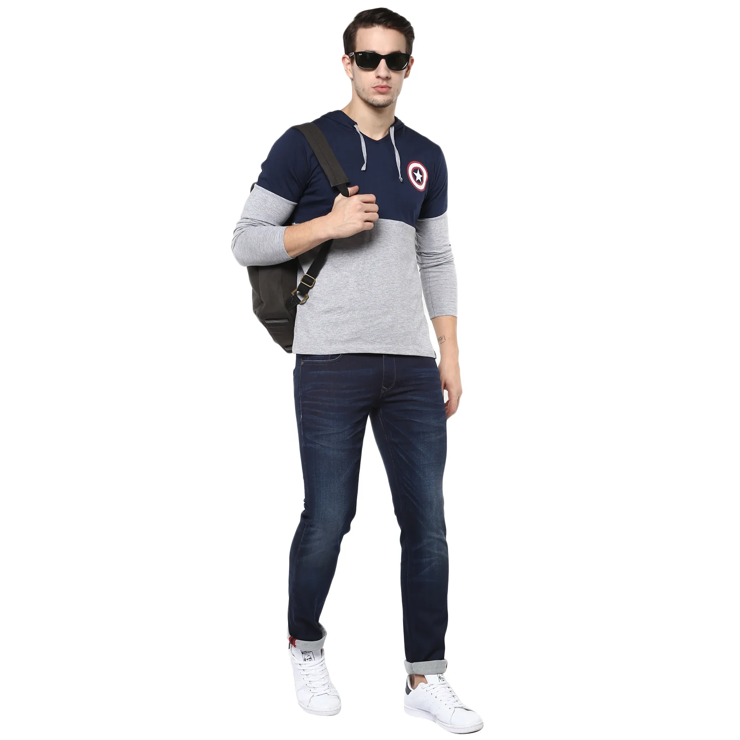 Men's Cotton Hooded Neck T-Shirt - Image 4