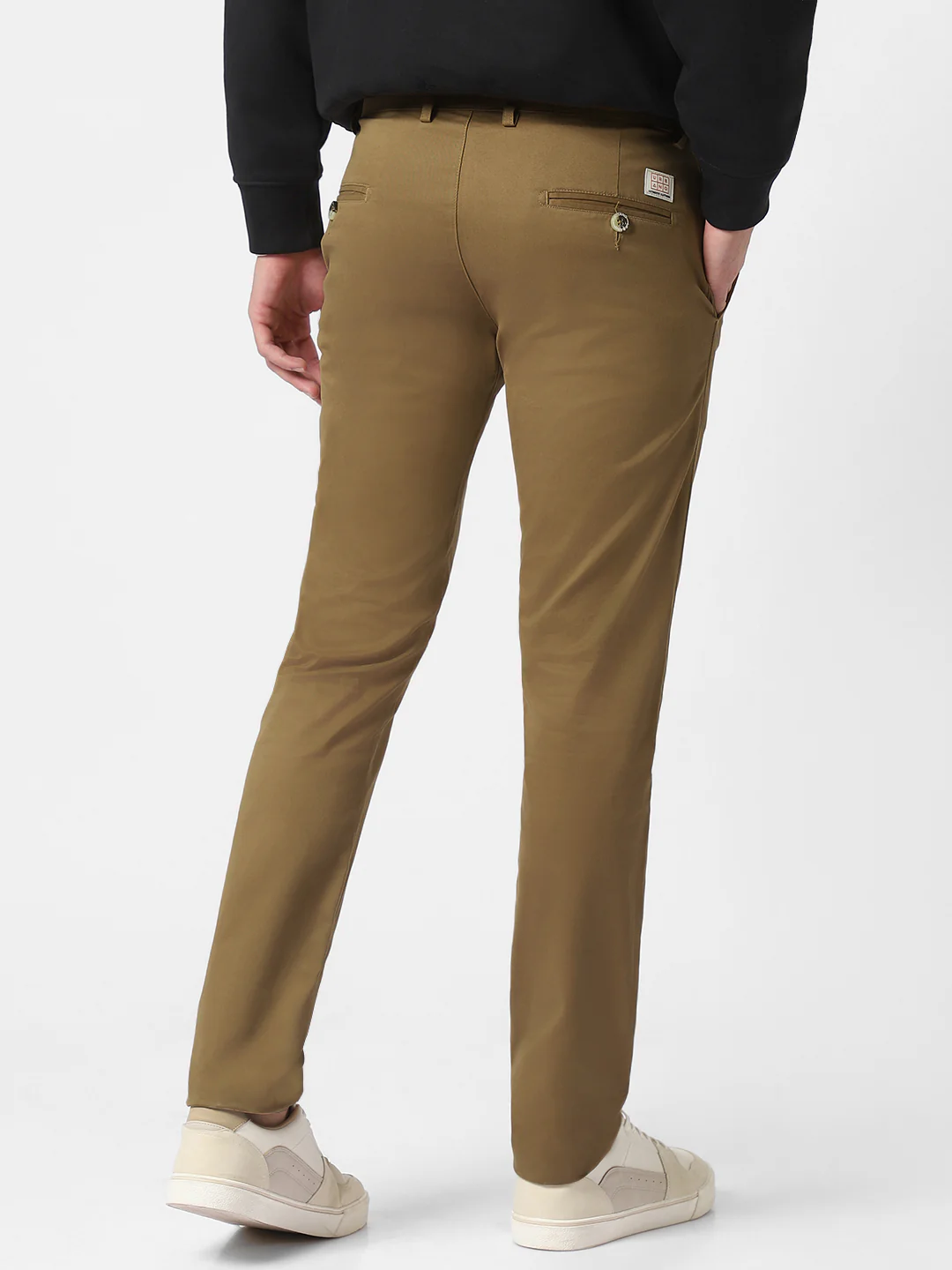 Men's Slim Fit Cotton Trousers - Image 4