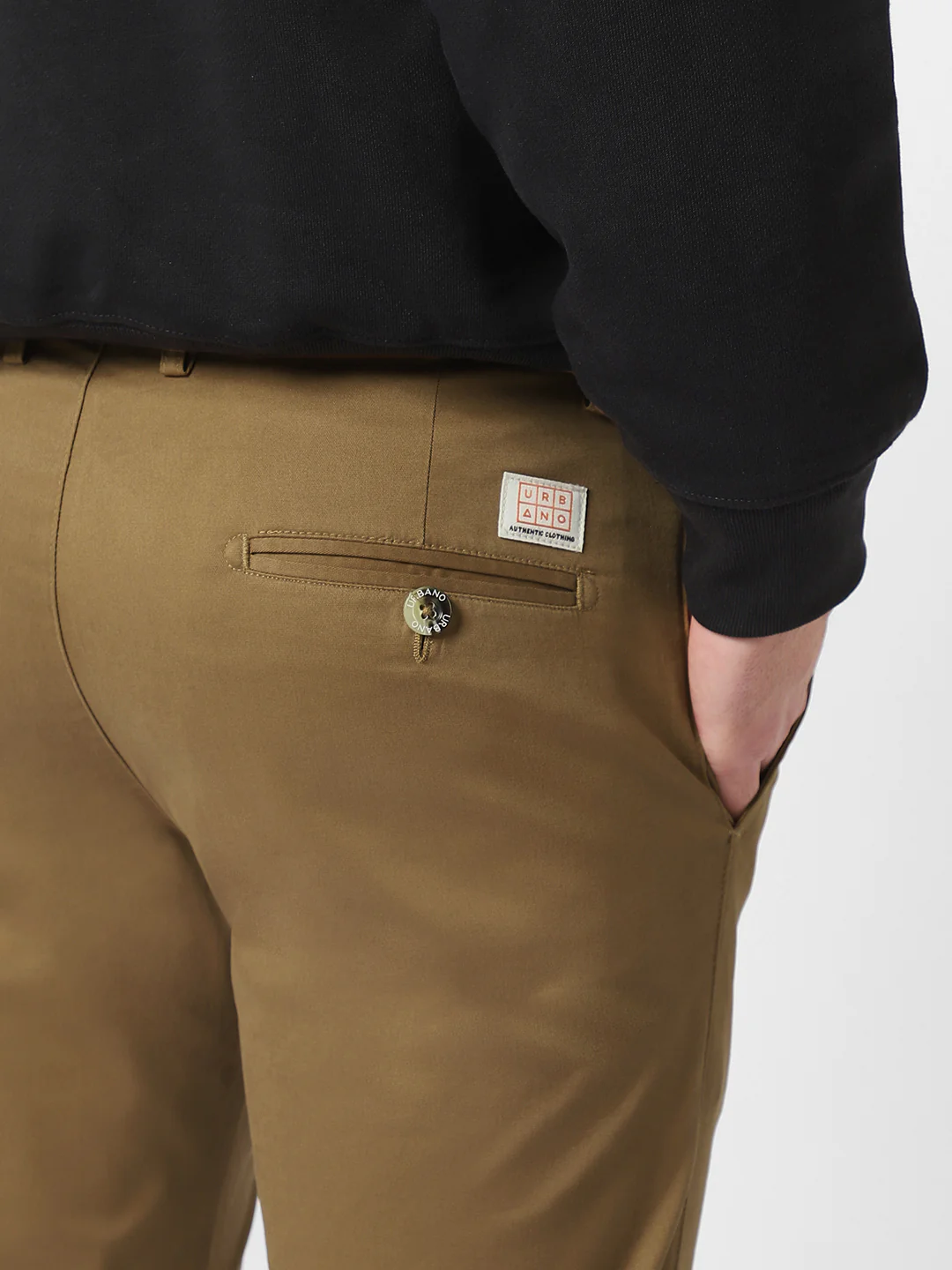 Men's Slim Fit Cotton Trousers - Image 6