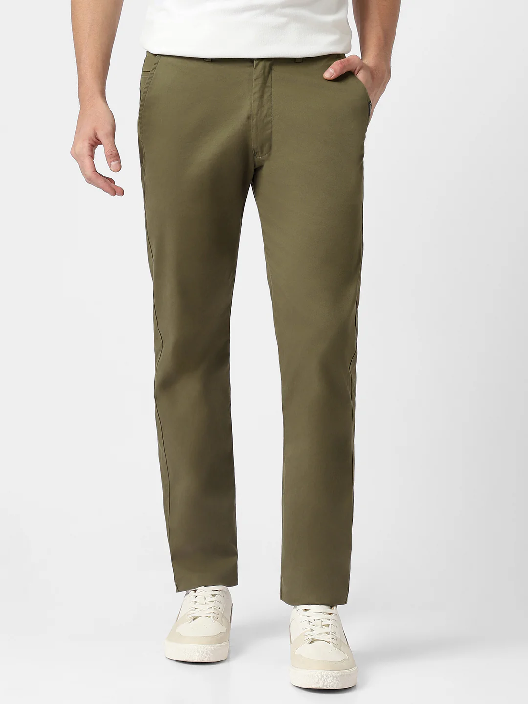 Men's Slim Fit Cotton Trouser - Image 2