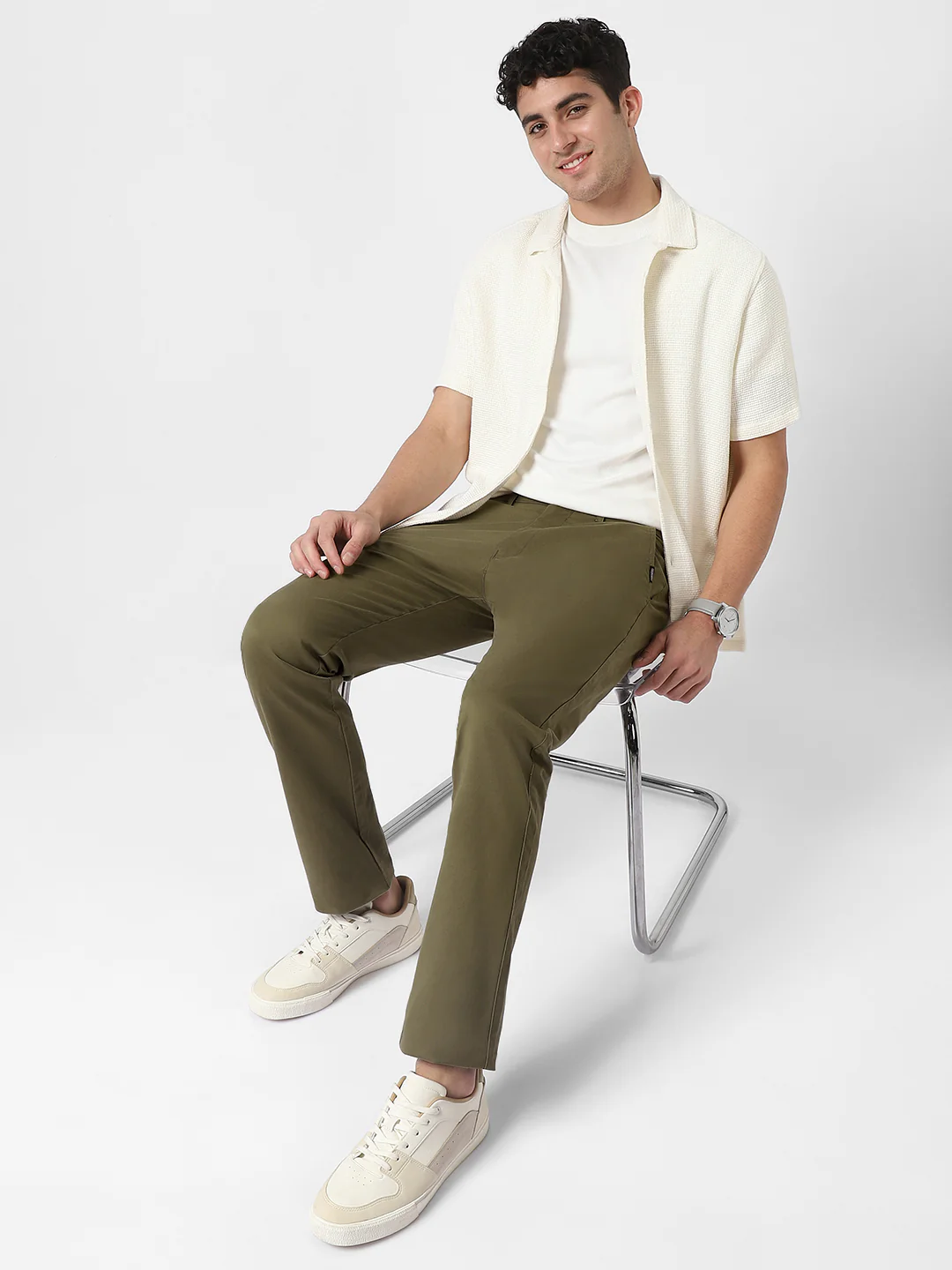 Men's Slim Fit Cotton Trouser - Image 5