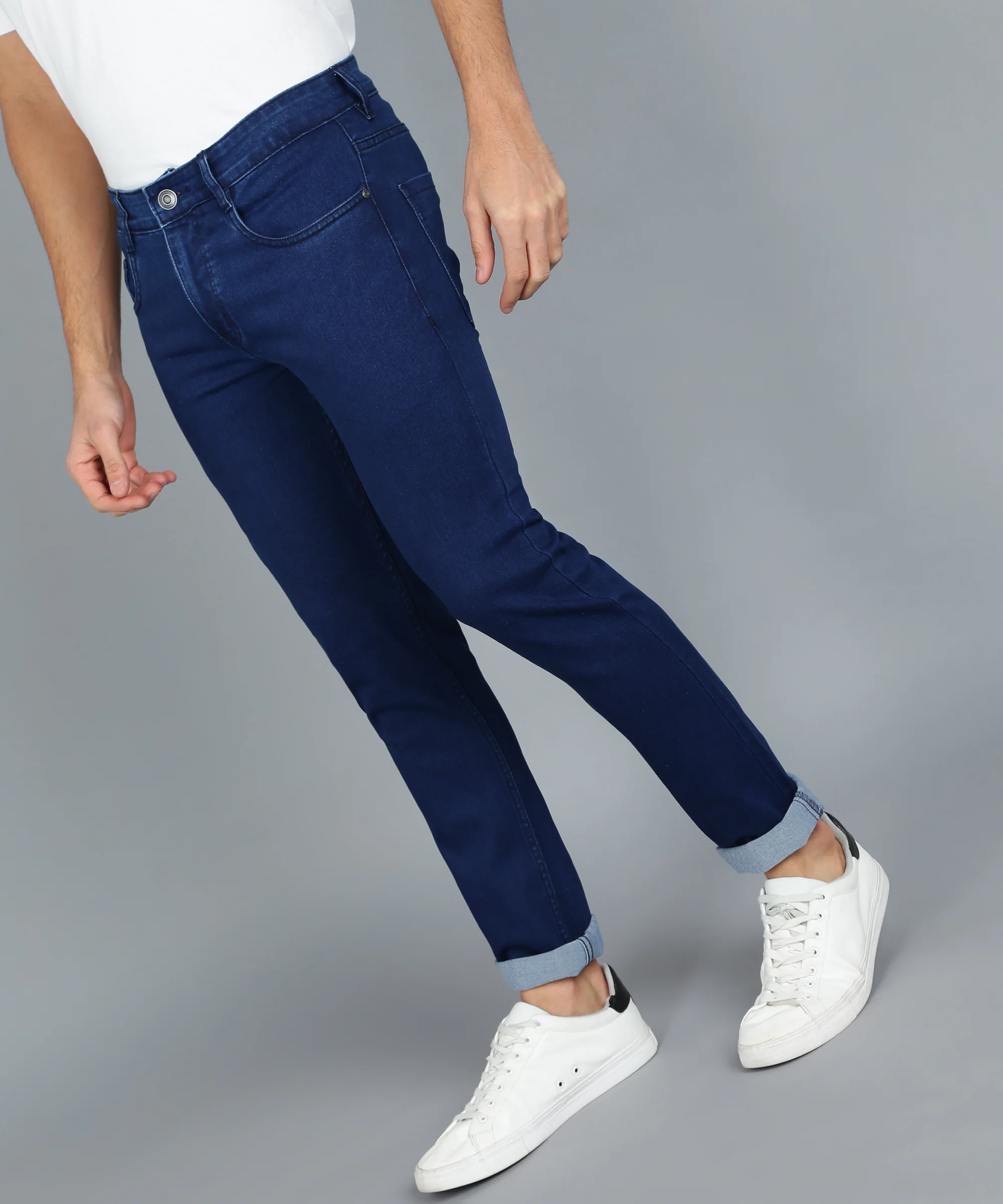 Men's Super Skinny Fit Jeans Stretchable - Image 2