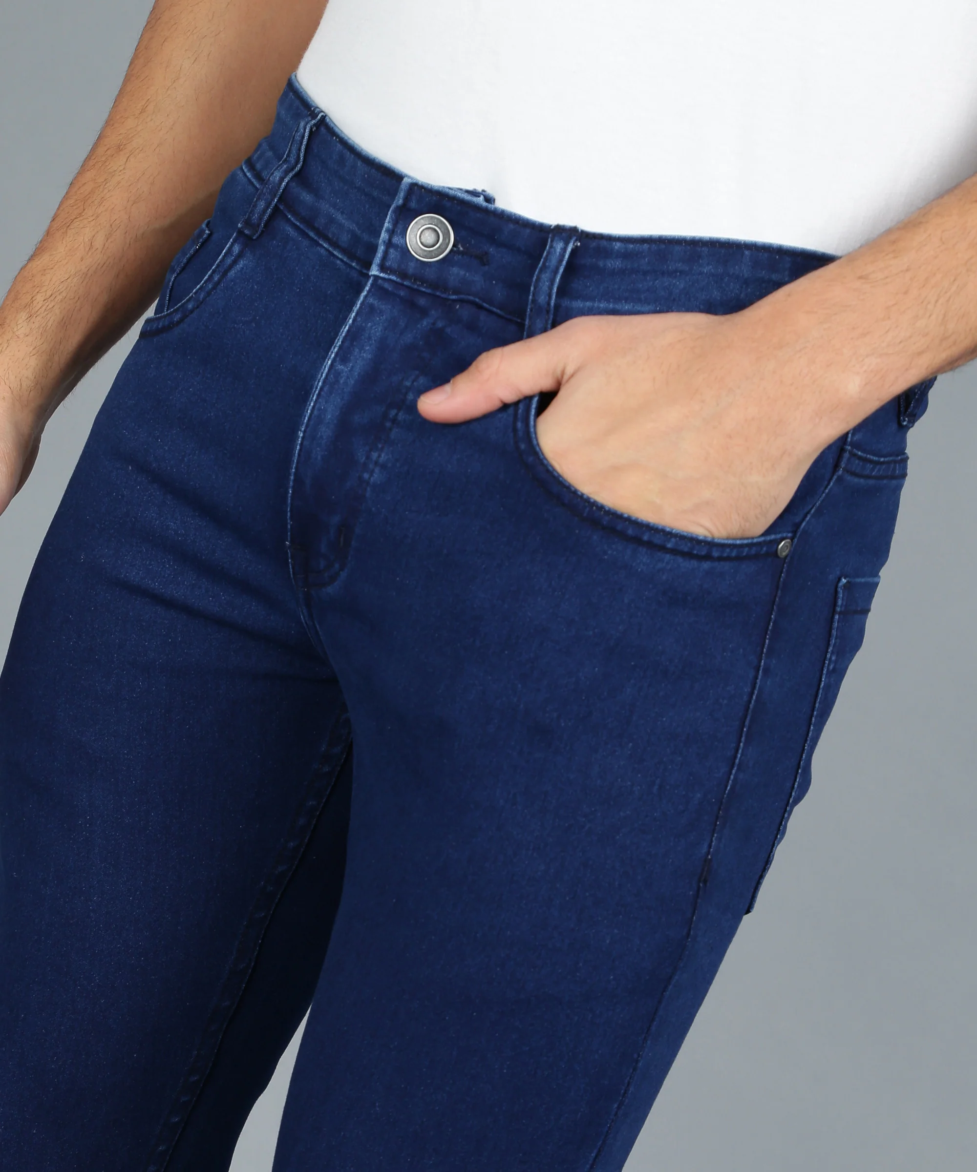 Men's Super Skinny Fit Jeans Stretchable - Image 5