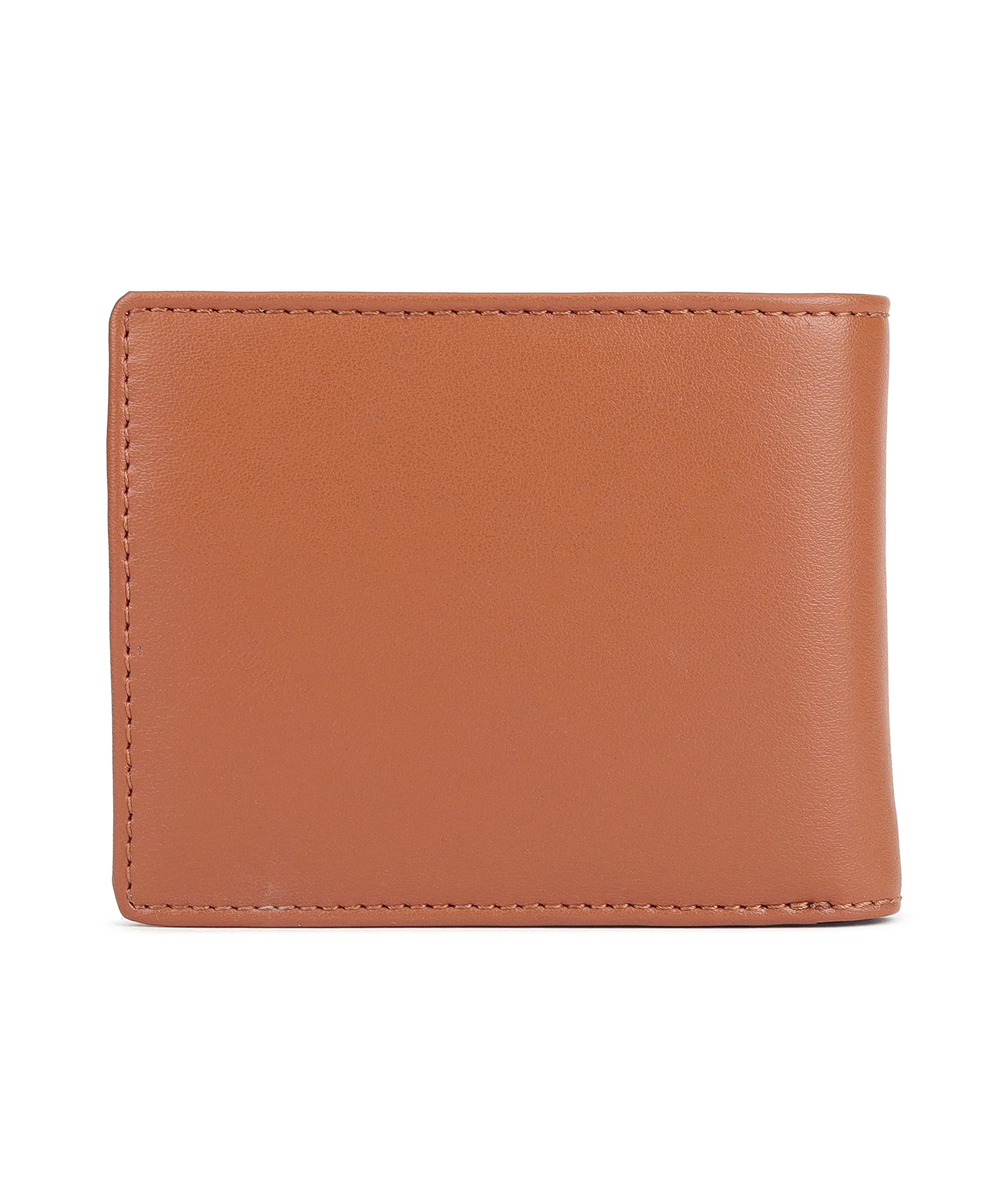 Urbano Fashion Men's Tan, Brown Casual, Formal Leather Wallet-4 Card Slots - Image 3