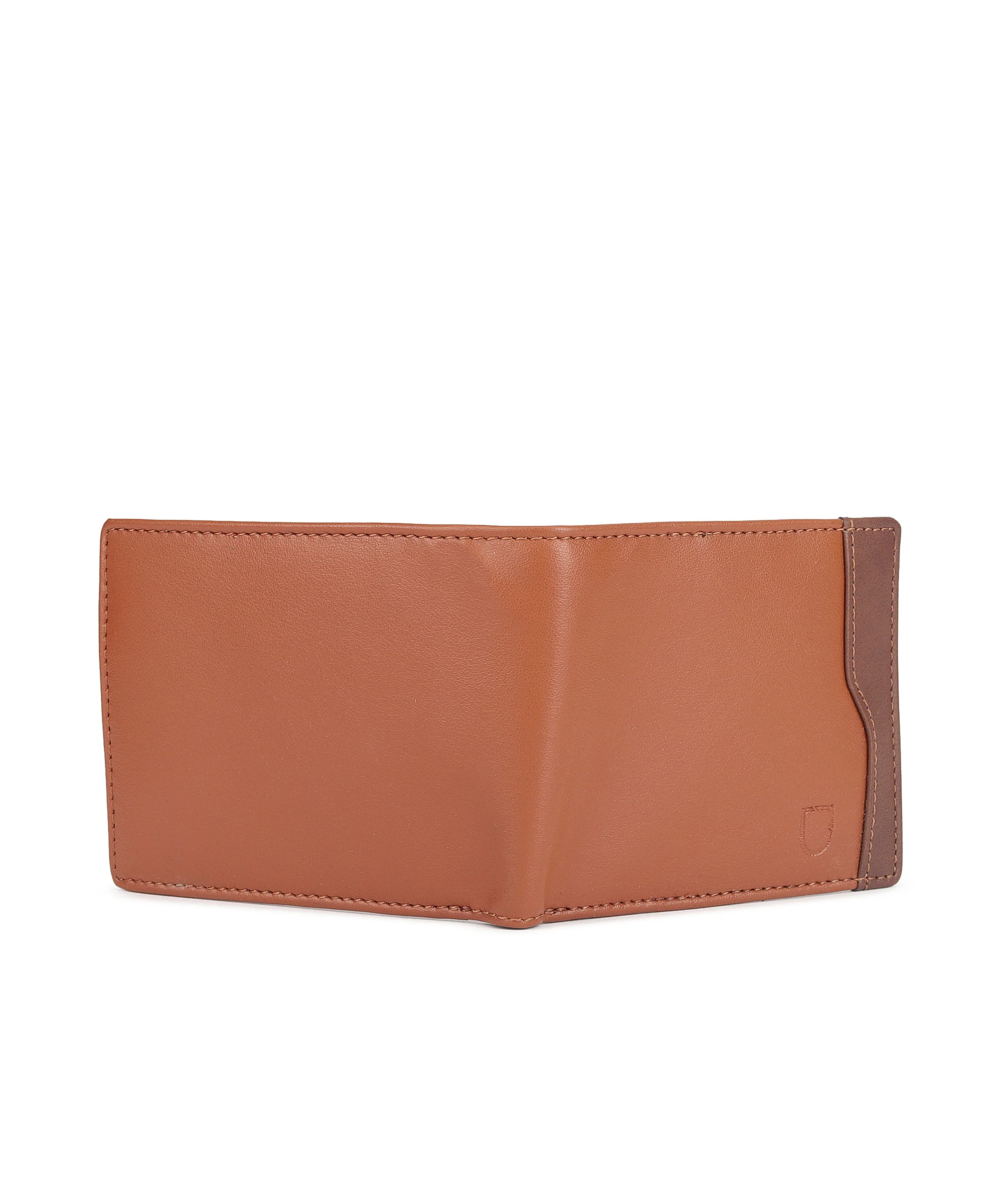 Urbano Fashion Men's Tan, Brown Casual, Formal Leather Wallet-4 Card Slots - Image 5
