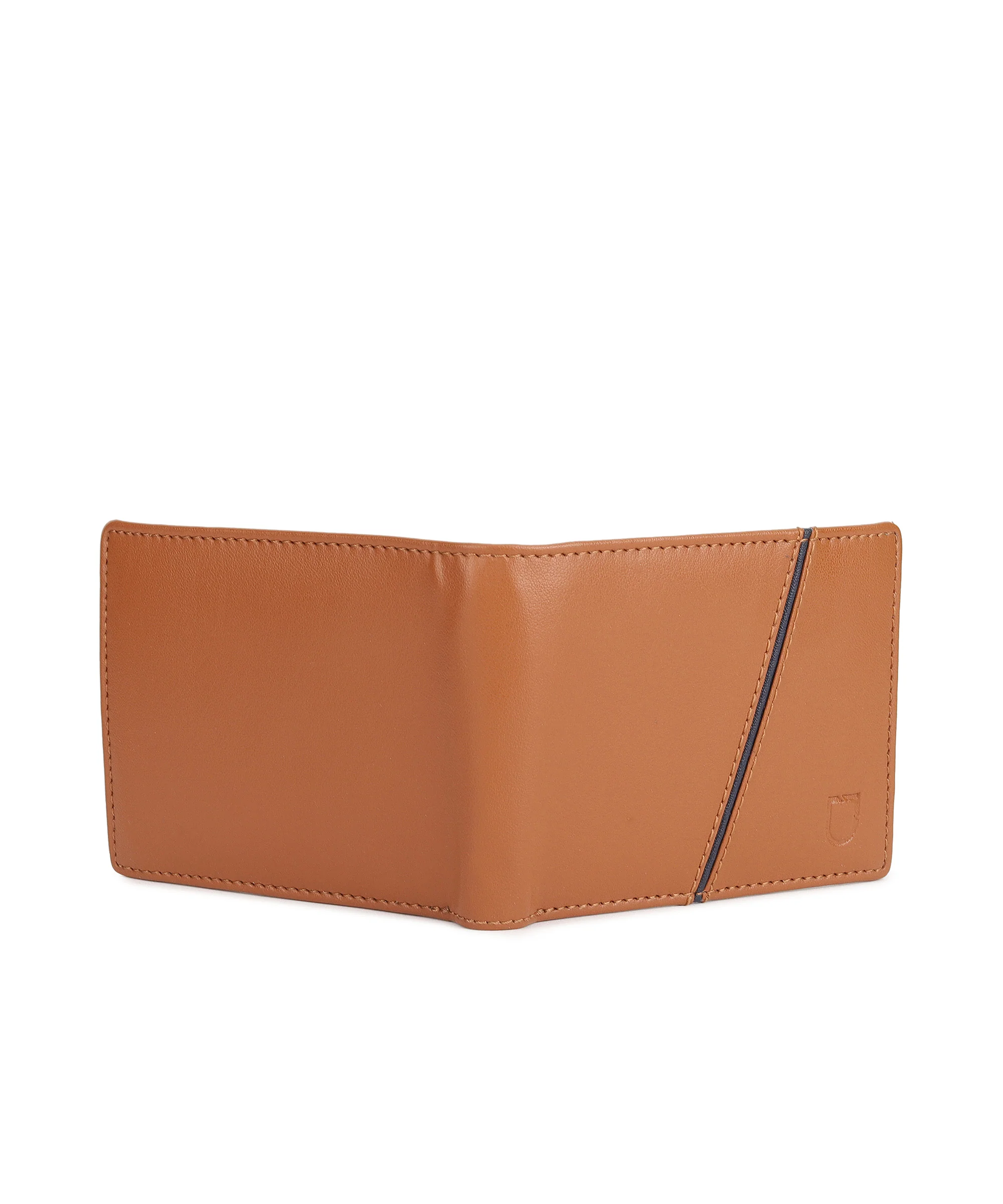 Urbano Fashion Men's Tan Casual, Formal Leather Wallet-3 Card Slots - Image 5